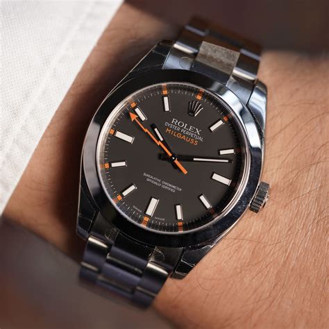 Rolex Milgauss Black Dial 2007 